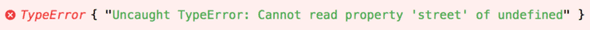 uncaught type error